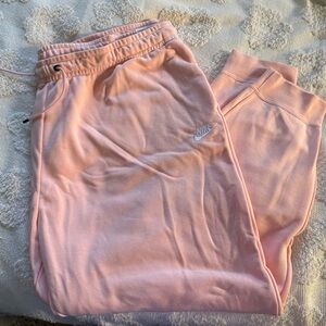 Nike Women's Soft Pink Joggers